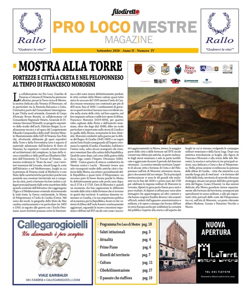 copertina Pro Loco Mestre Magazine - quarto numero