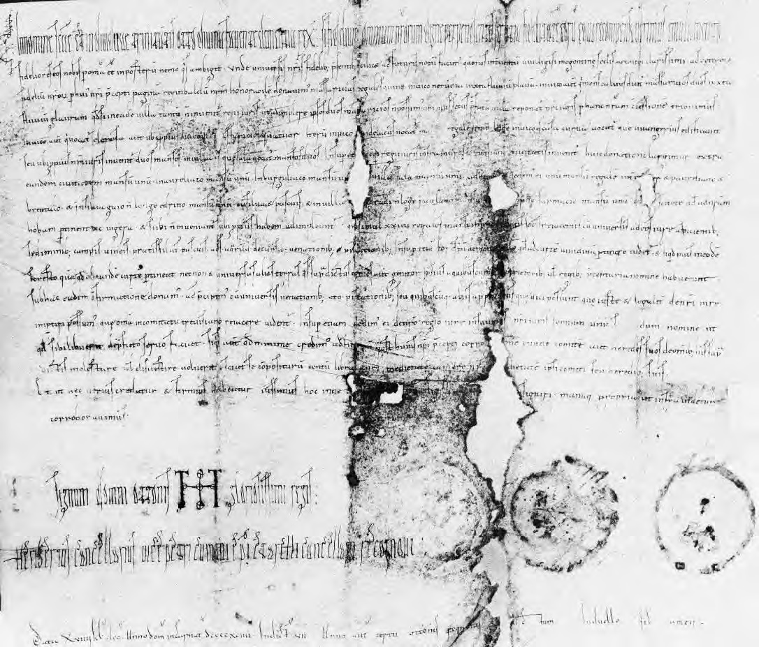 Diploma dell’imperatore Ottone III